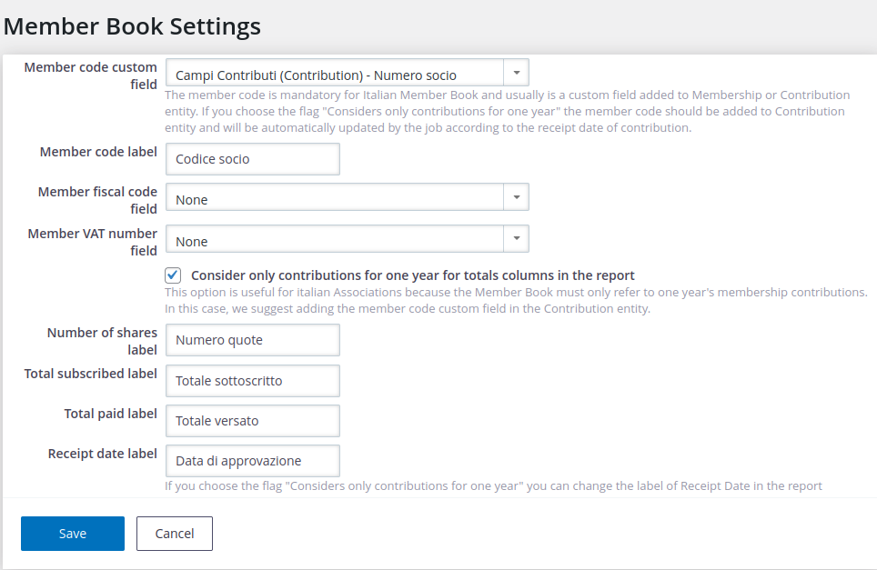 memberbook-settings